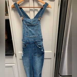 HM overall long jeans size 8